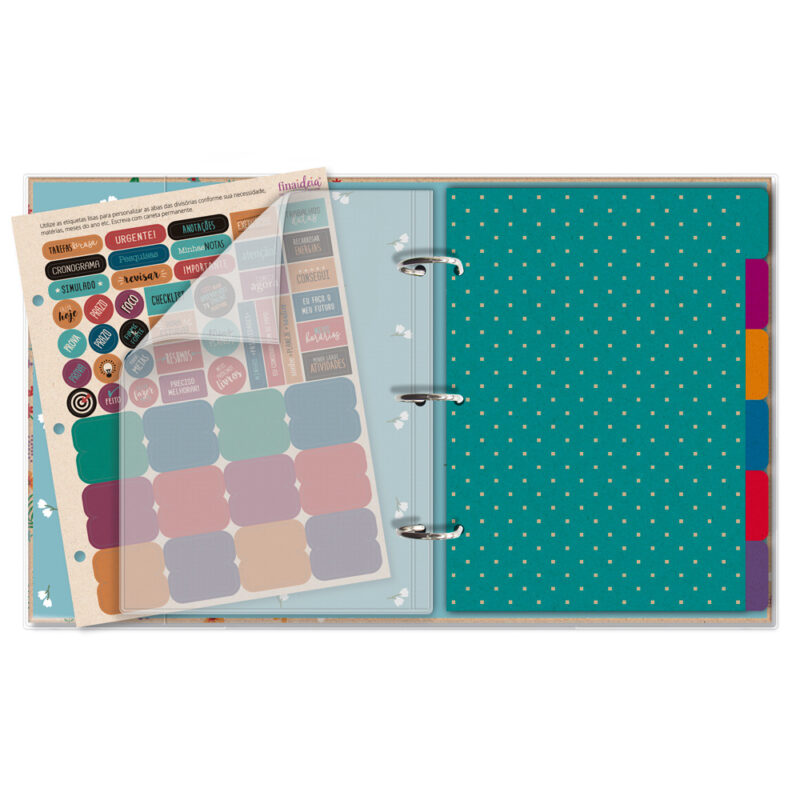 Caderno argolado Campestre Kraft - Image 2