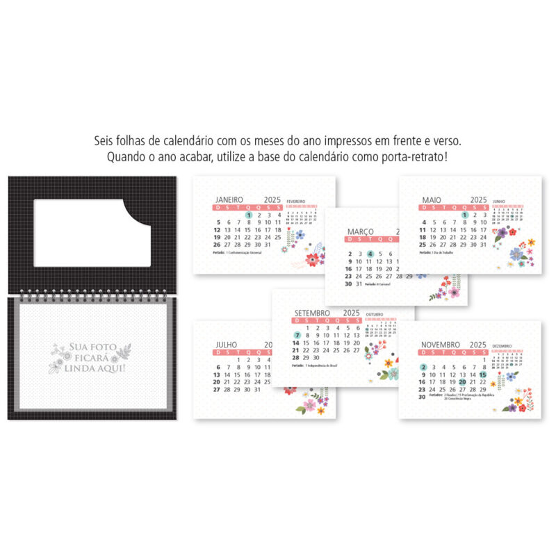 Calendário de mesa Joaninha - Image 4