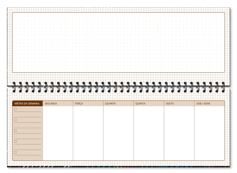 Planner Organizador semanal Traços - Image 3