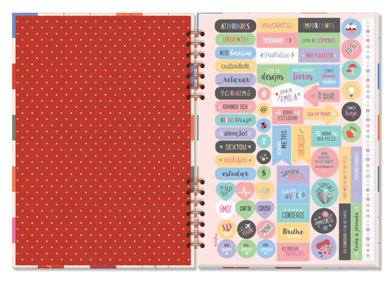 Planner Compacto mensal Quadrinhos - Image 2