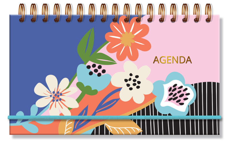 Agenda Mini Jardim das Cores