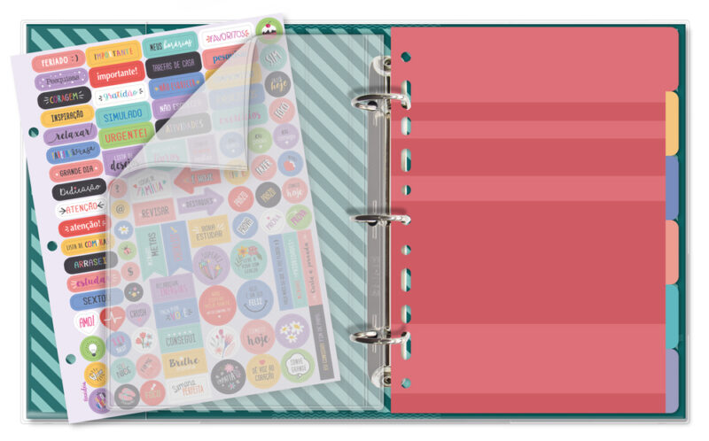 Caderno argolado planner Coisas Boas - Image 2