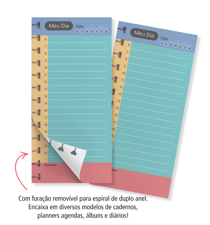 Bloquinho folhas removíveis Meu Dia - Image 2