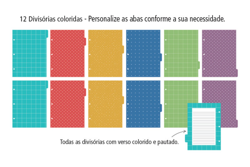 Caderno argolado planner Buquê - Image 4