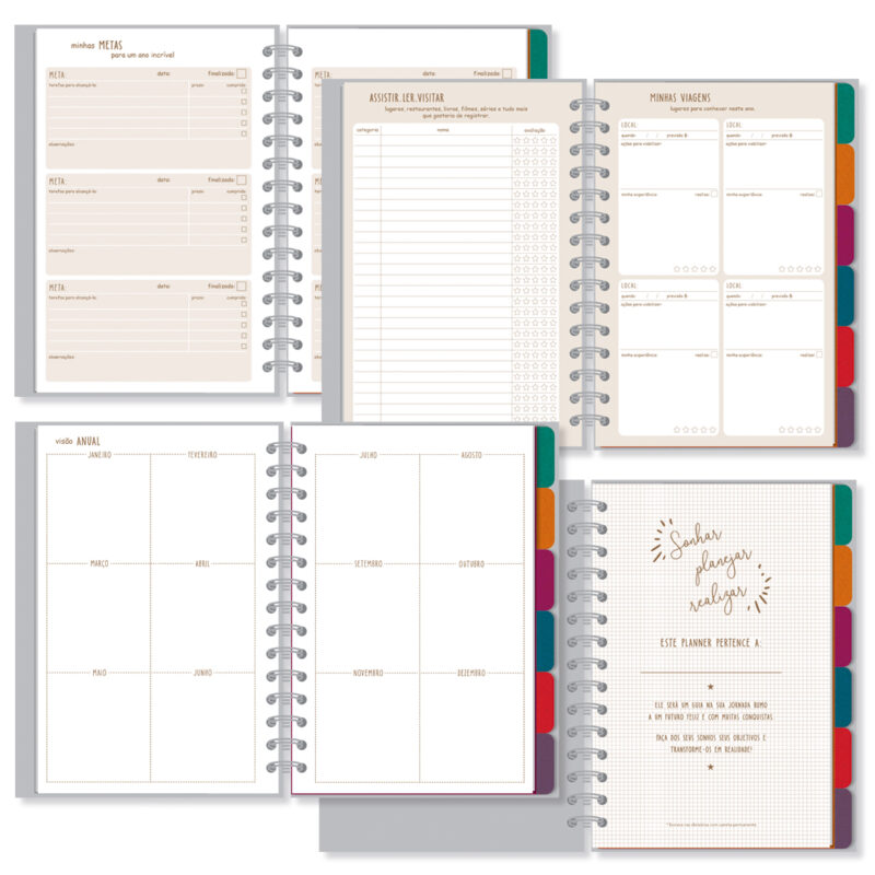 Planner permanente M Campestre Kraft - Image 4