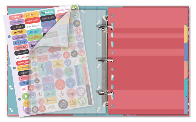 Caderno argolado planner Campestre - Image 2