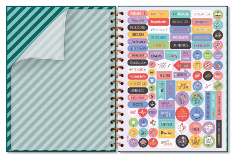 Caderno folhas removíveis Coisas boas - Image 2