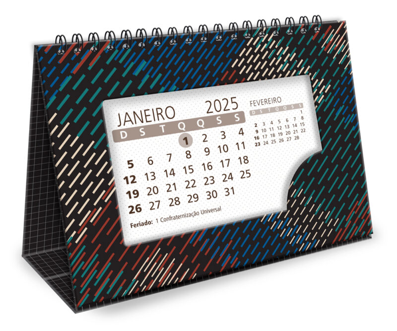 Calendário de mesa Traços - Image 2