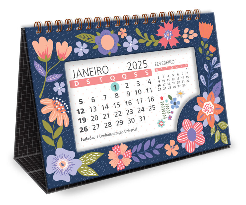 Calendário de mesa Sempre-viva - Image 2