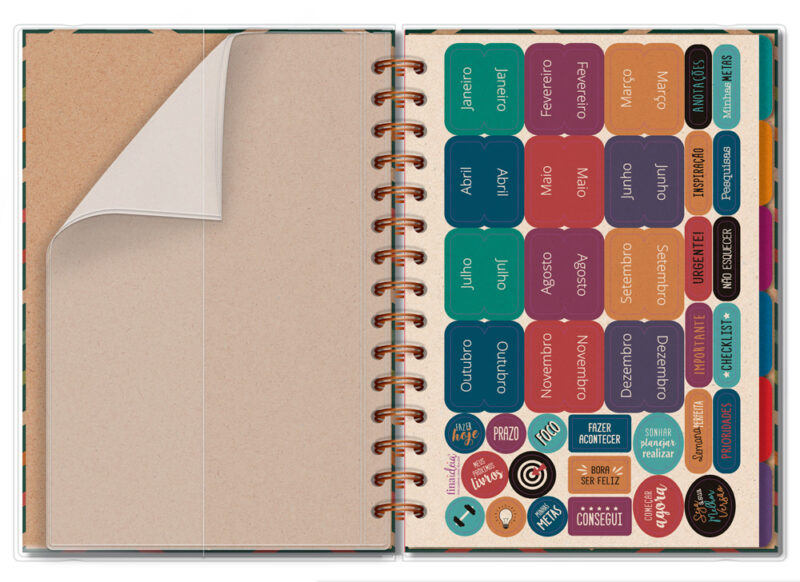 Planner Permanente M Kraft Zigzag - Image 2