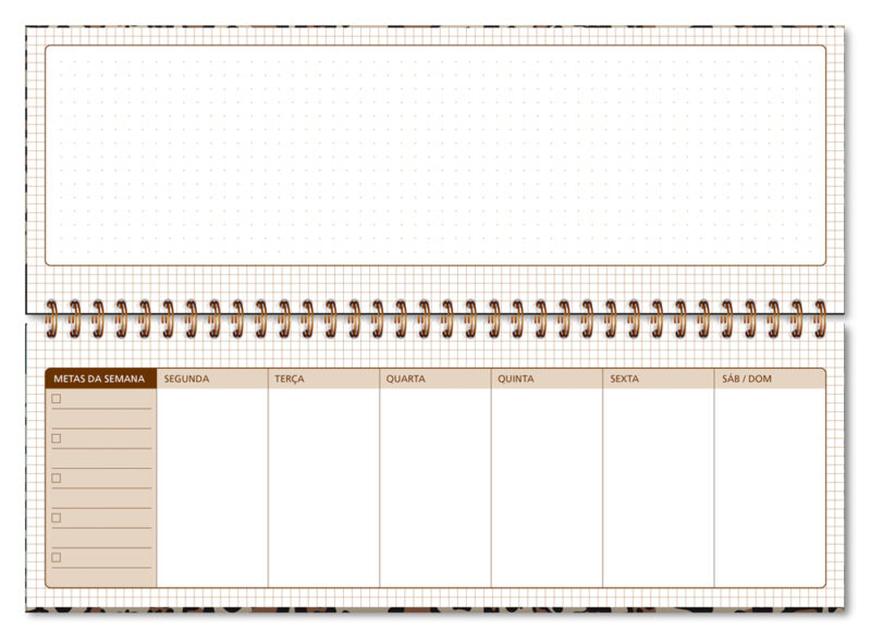 Planner Organizador semanal Oncinha - Image 3