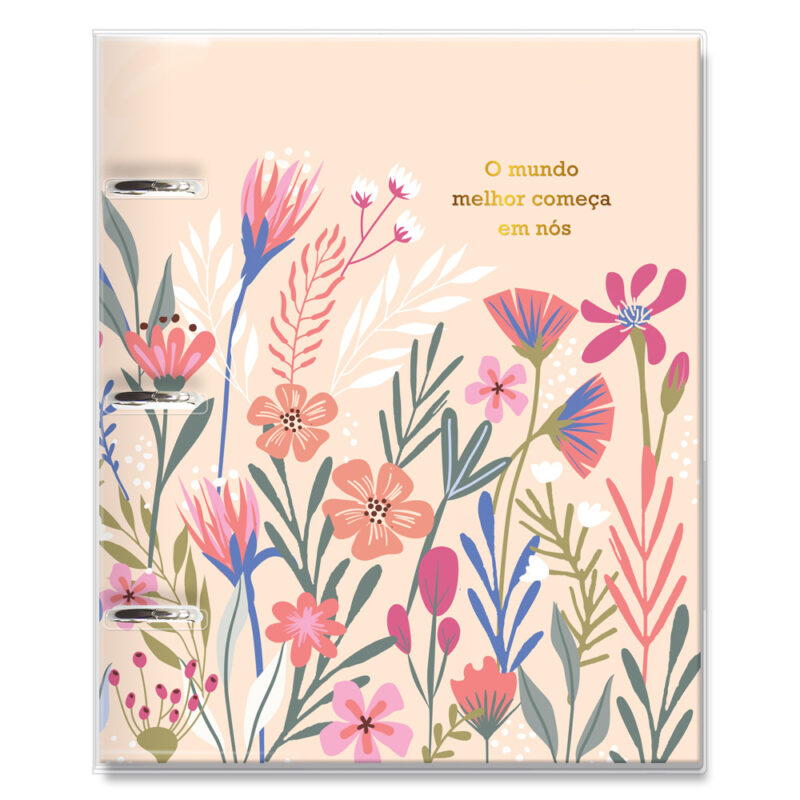 Caderno argolado Primavera