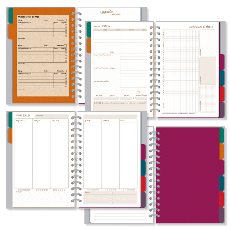 Planner permanente M Campestre Kraft - Image 5