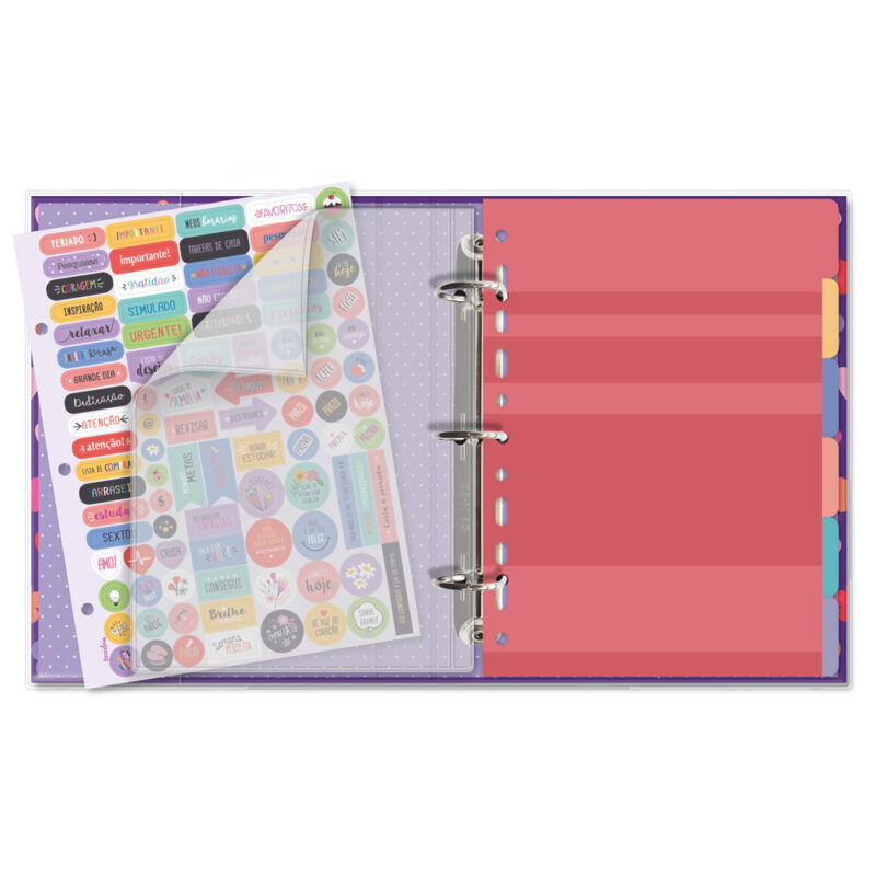 Caderno argolado planner Fun - Image 2