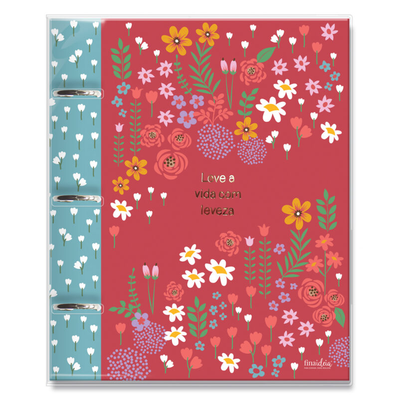 Caderno argolado planner Campestre