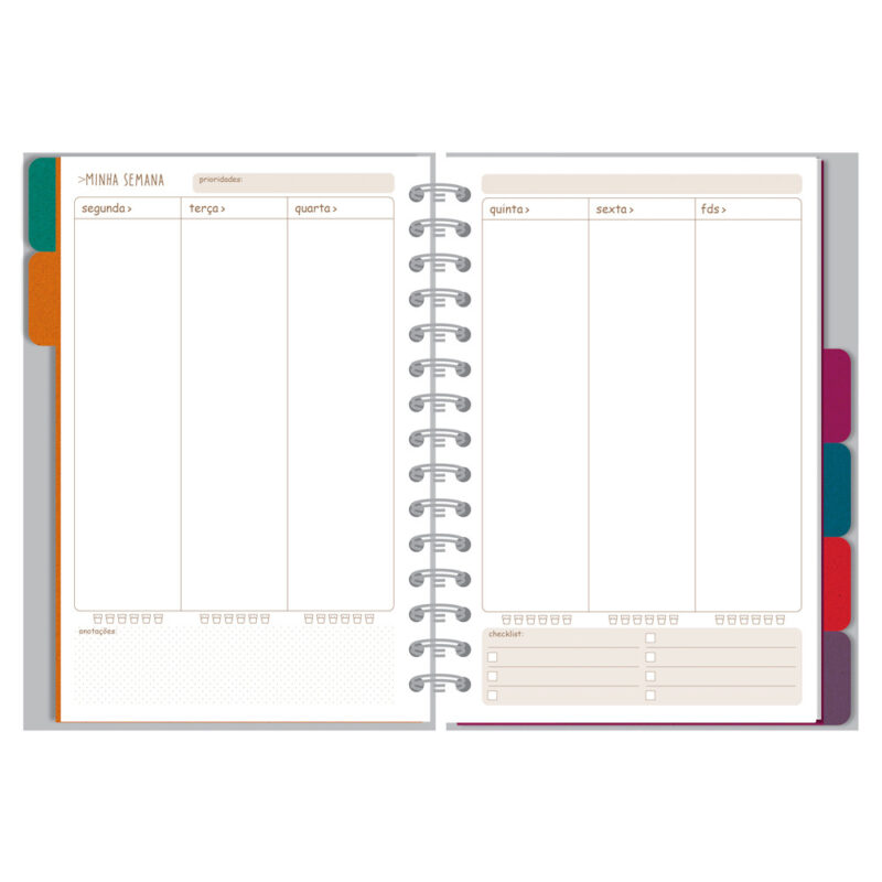 Planner Permanente M Love Garden Kraft - Image 3