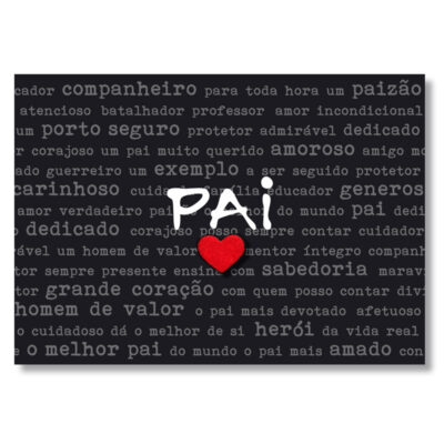 Cartão Mix Pai Palavras