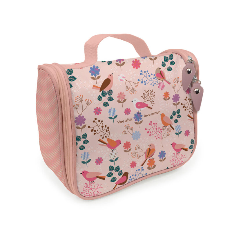 Necessaire com gancho Leve Amor